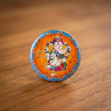Chenrezig/Ganesha Button/Pin