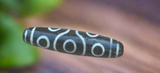 Dzi Bead with Ten Eyes
