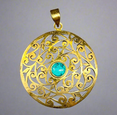 Flowery Design Pendant #12