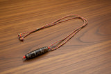 Guru Rinpoche Three Eyed Dzi Bead #5