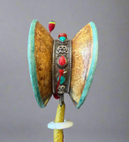 Antique Skull Damaru # 7