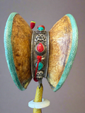 Antique Skull Damaru # 7