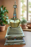 Beautiful Bronze Stupa