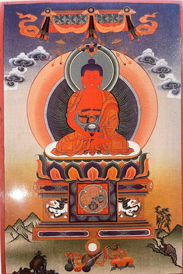 Amitabha Sacred Art Card #6