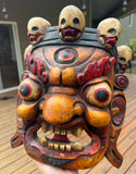 Antique color Mahakala Mask