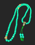 Green Chalcedony Mala #7