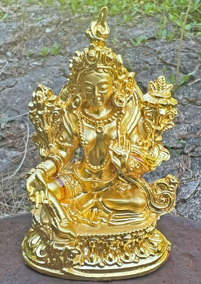 Green Tara Small Statue