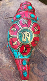 Mantra Inlaid Conch