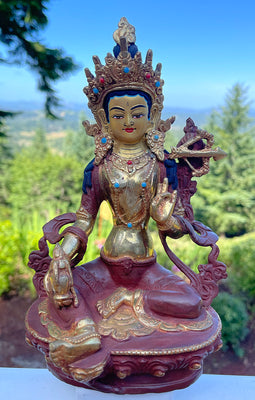 Red Tara Statue #24