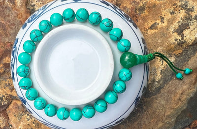 Turquoise Wrist Mala #1