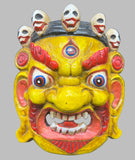 Gold Color Mahakala Mask