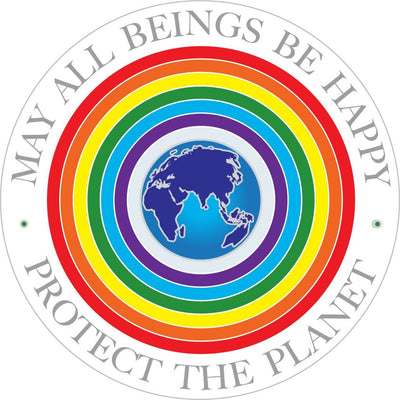 Rainbow Earth Sunseal Decal #25