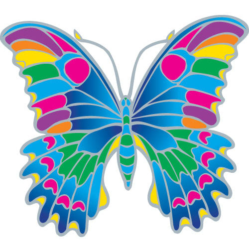 Tropical Butterfly Decal #26