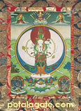 One Thousand Arm Avalokiteshvara Sacred Art Card #9