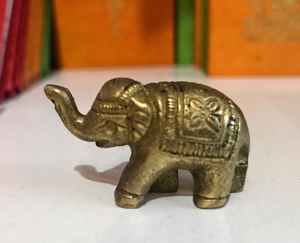 Tiny Brass Elephant #4