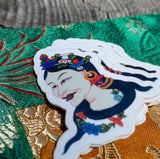 Beautiful Dakini Sticker (Art by Tulku Jamyang)