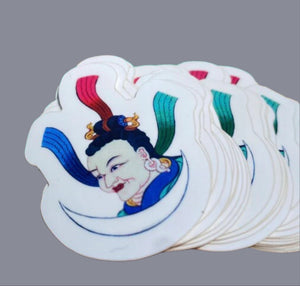 Dakha in the Moon (Art by Tulku Jamyang)