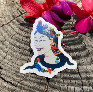 Beautiful Dakini Sticker (Art by Tulku Jamyang)