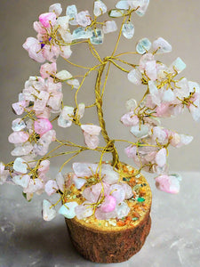 Rose Quartz Tree of Life