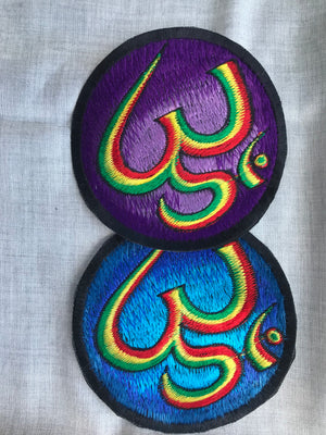 Rainbow Om Patch