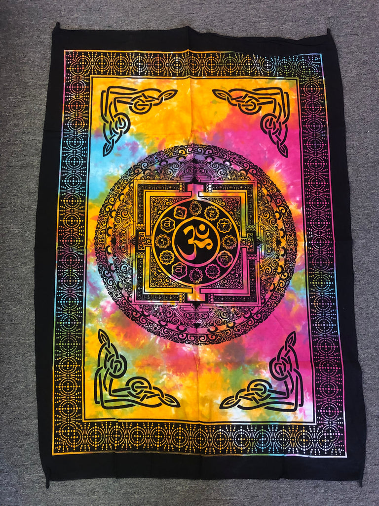 Om Tye Dye Tapestry #2