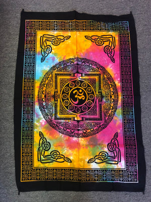 Om Tye Dye Tapestry #2