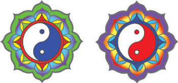 Yin Yang Decal #4