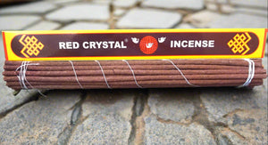 Red Crystal Incense Large #9