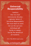 Universal Responsibility Greeting Card #6