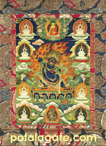 Vajrapani Sacred Art Card #13