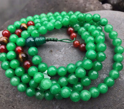 Agate Prayer Bead #1 is
