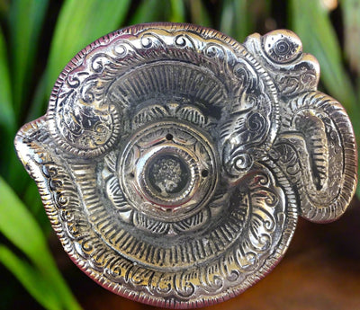 Aluminum Om Incense Holder #21