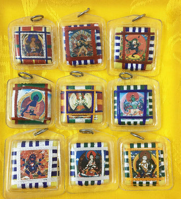 Deity Protection Mandala Amulet #6