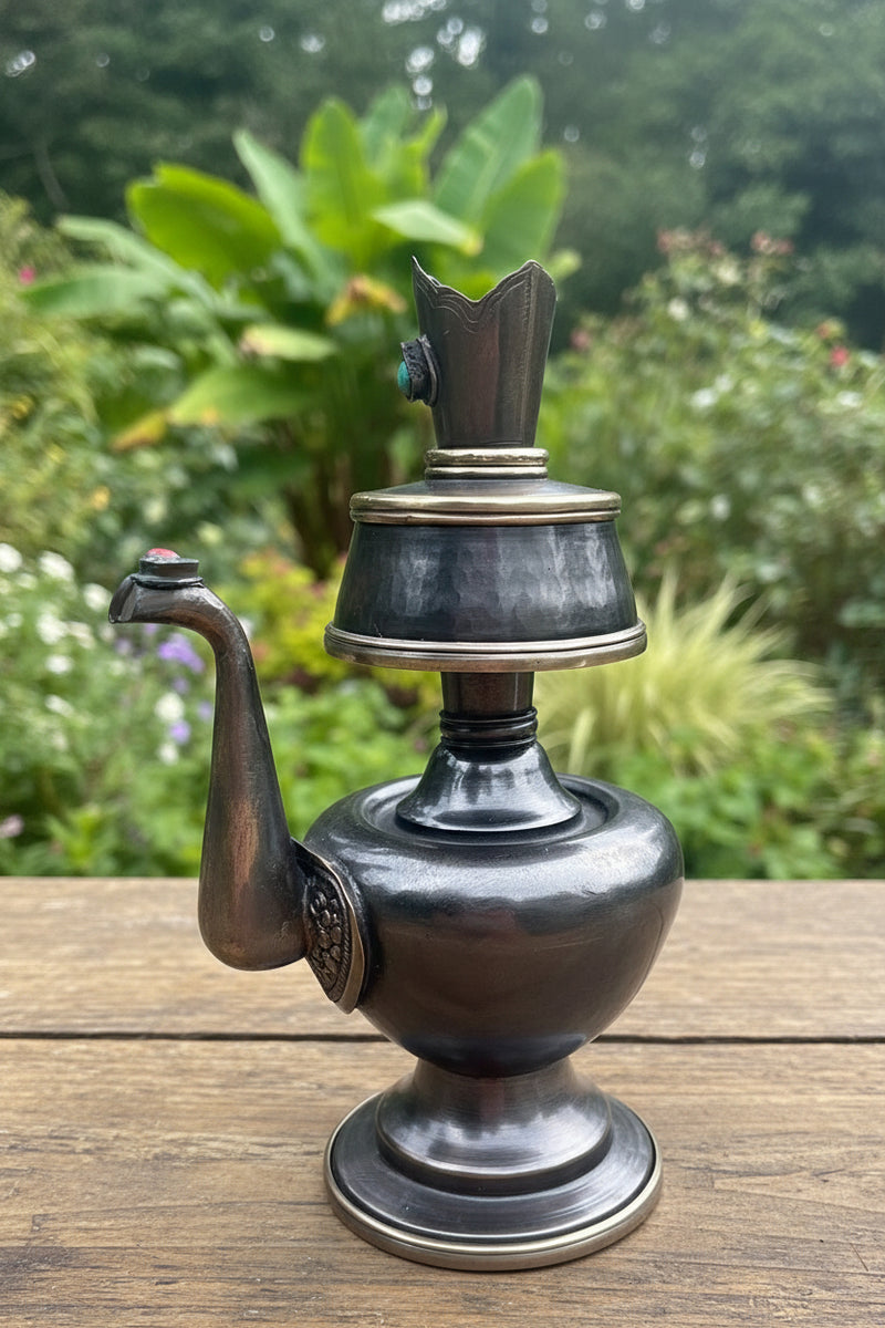 工芸品  Pampula vase 90mm Potala Gate Quality Copper Bumpa/Pumpa #9 | Potala Gate