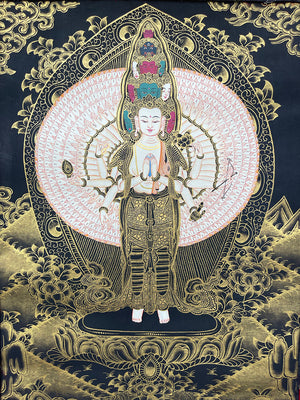 Thousand Arm Chenrezig Thangka
