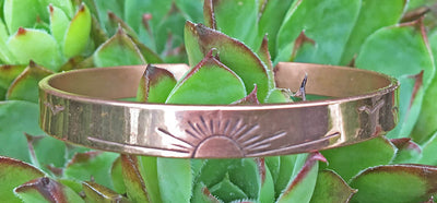 Copper Sun Bracelet #20