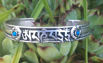 Mantra with Stone Bracelet #9