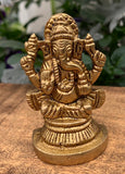 Ganesha on throne #28