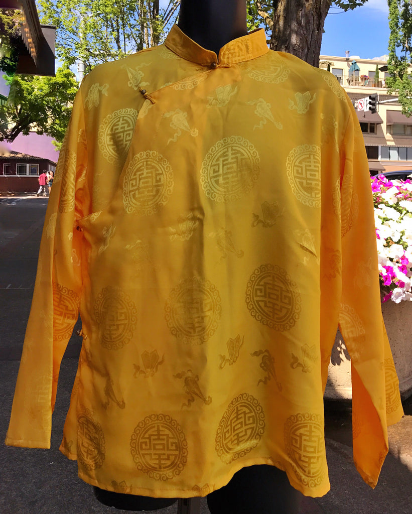 Tibetan Brocade Shirt  #18