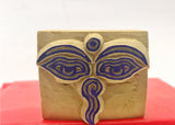 Buddha Eyes of Compassion Wood Stamp #3