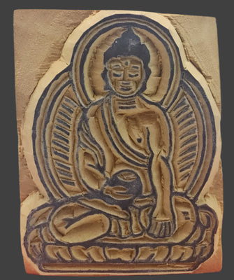 Buddha Form Wood Stamp #2