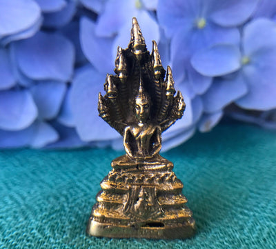 Buddha with Snake Backrest (tiny )# 3