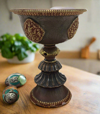 Beautiful Copper Butter Lamp