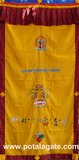 Auspicious Symbol - Mani Mantra Door Cover #1