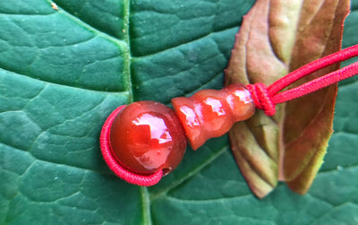 Carnelian Guru Bead #3
