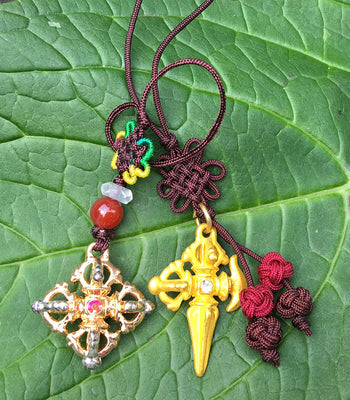 Colorful Vajra Charm #3