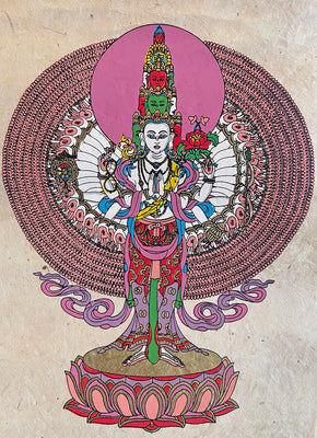 Chenrezig Buddha Scroll # 6