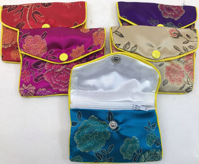Asian Silk Coin Purse #14