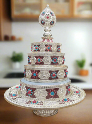 Mandala Set with Stand S