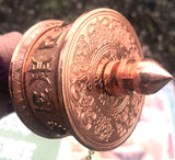 Copper Prayer Wheel #15